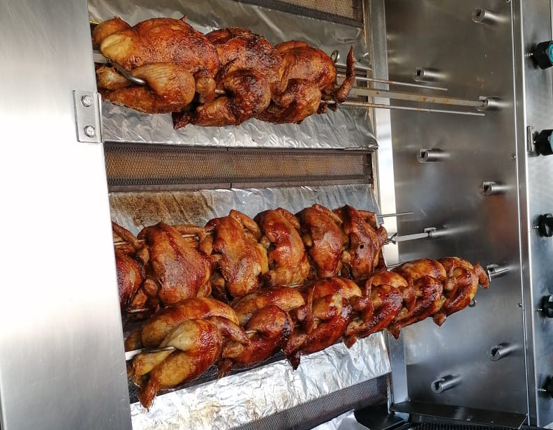 Grillhendl bei Daniel - Steckerlfisch & Grillgenuss